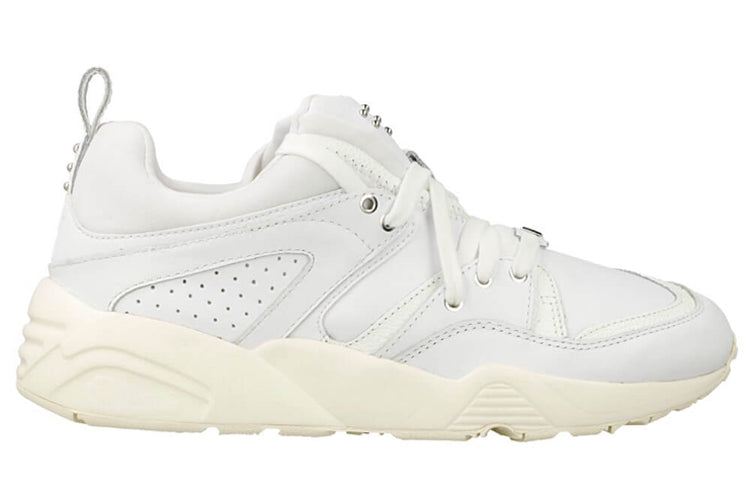(WMNS) PUMA Blaze Of Glory Low Top Running Shoes White 360532-01