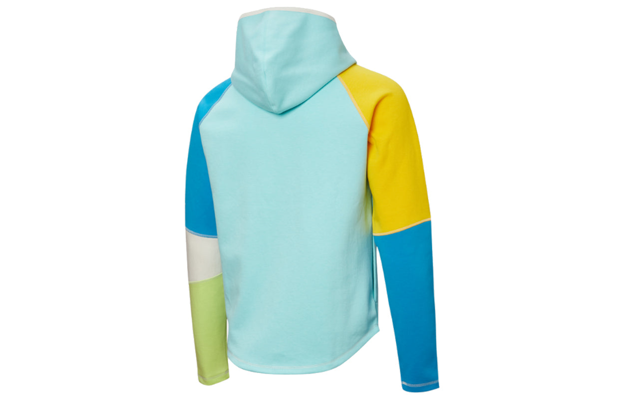PUMA Panelled Logo Jacket 'Blue White Yellow' 532183-05