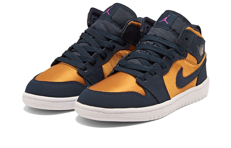 (PS) Air Jordan 1 Mid SE 'Stain Gold' BQ6932-401