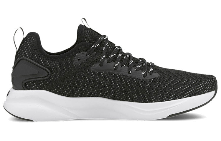 (WMNS) PUMA Softride Rift Knit 'Black White Pink' 194069-01