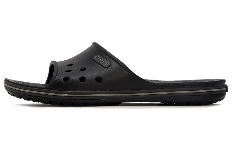 Crocs Black Unisex Slippers 204108-02S