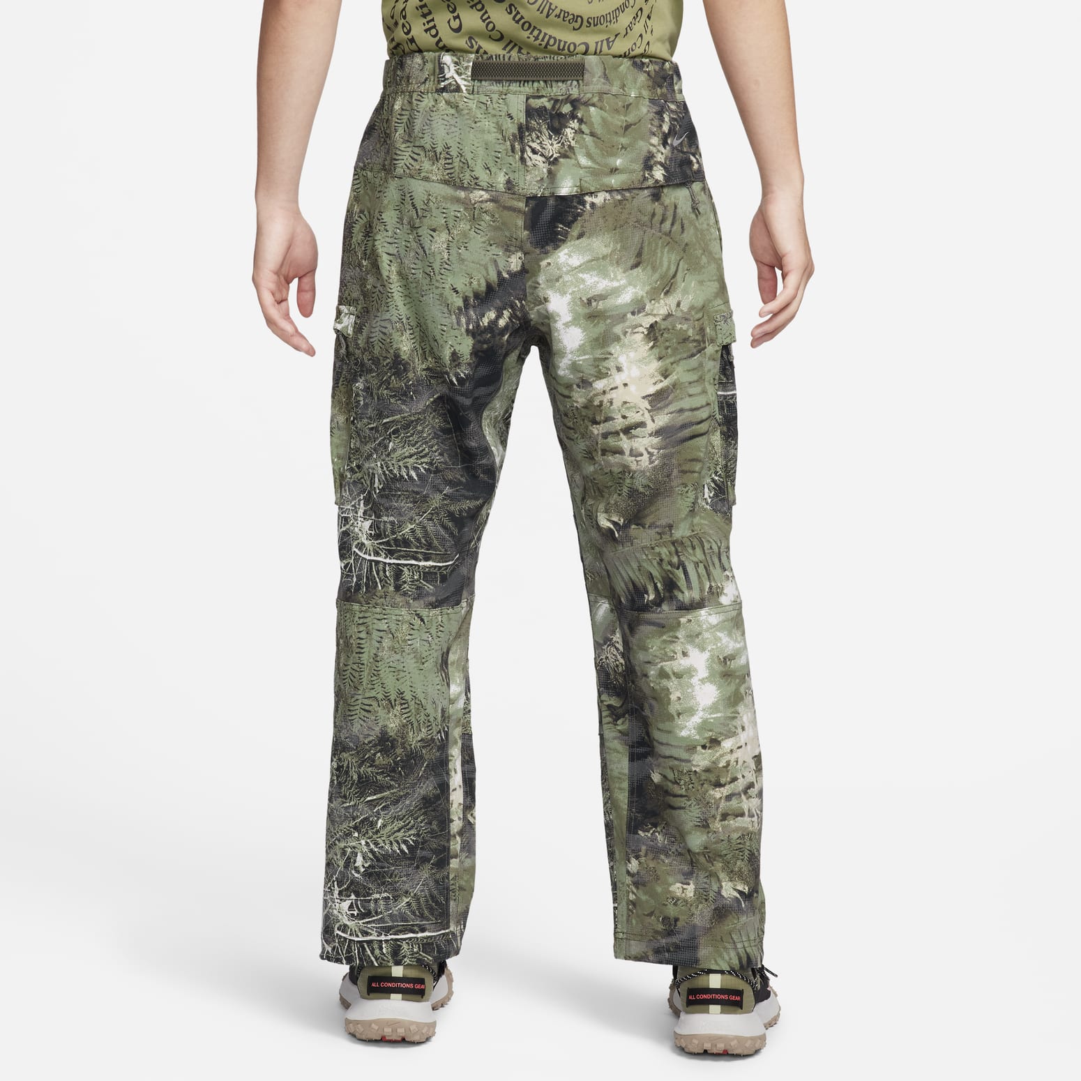 Nike ACG Smith Summit Cargo Print Pants 'Green' FB8200-386