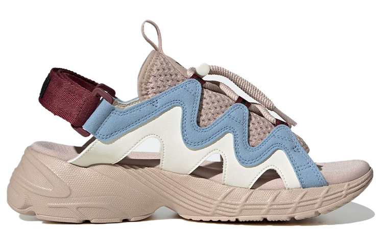 (WMNS) adidas originals Astir Sandals 'Blue Beige' HP9571