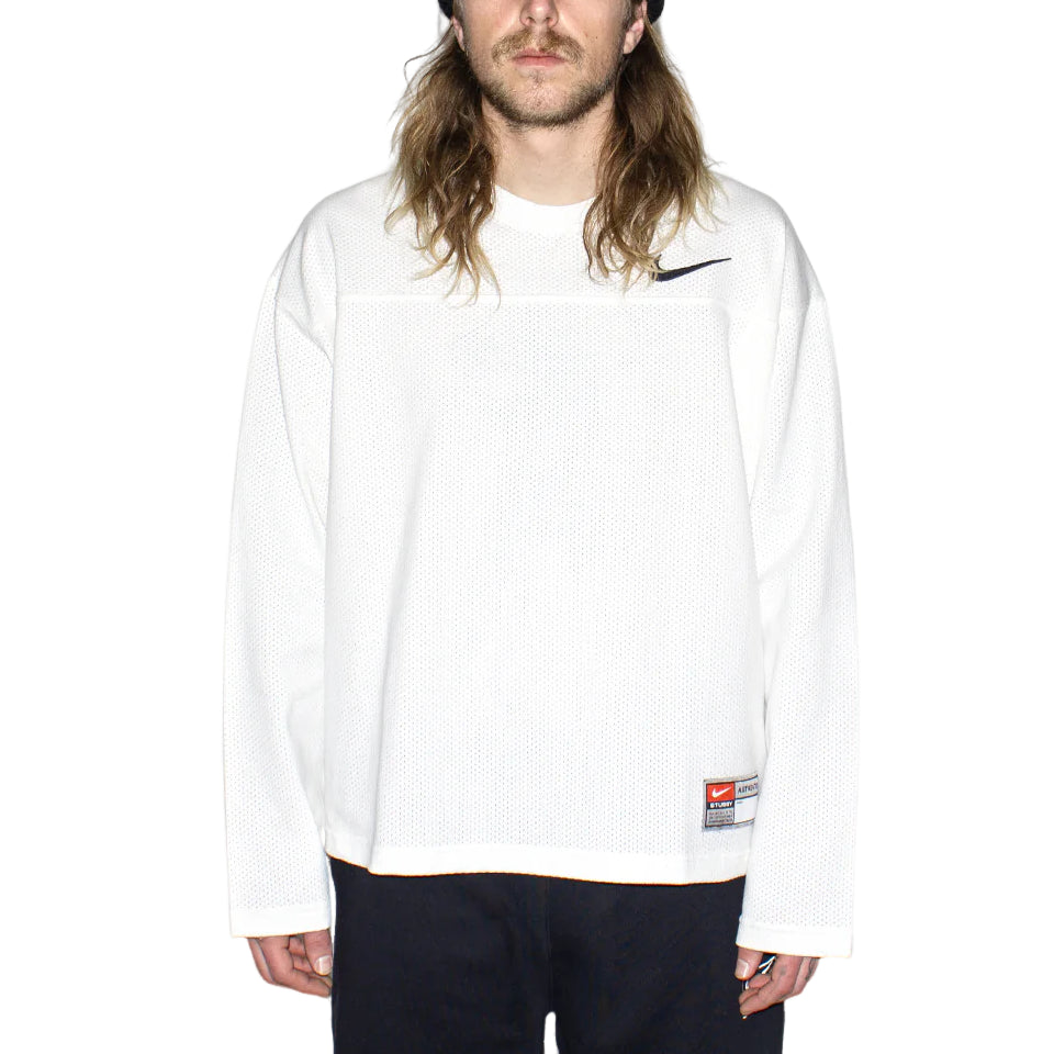 Nike x Stussy Dri Fit Mesh Jersey 'Sail' FJ9164-133