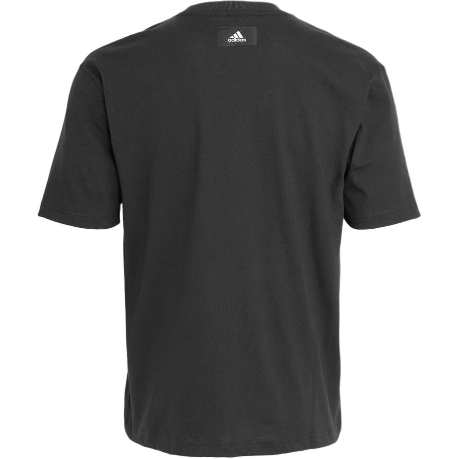 adidas Sportswear Future Icons Logo Graphic T-shirt Asia Sizing 'Black White' H39747