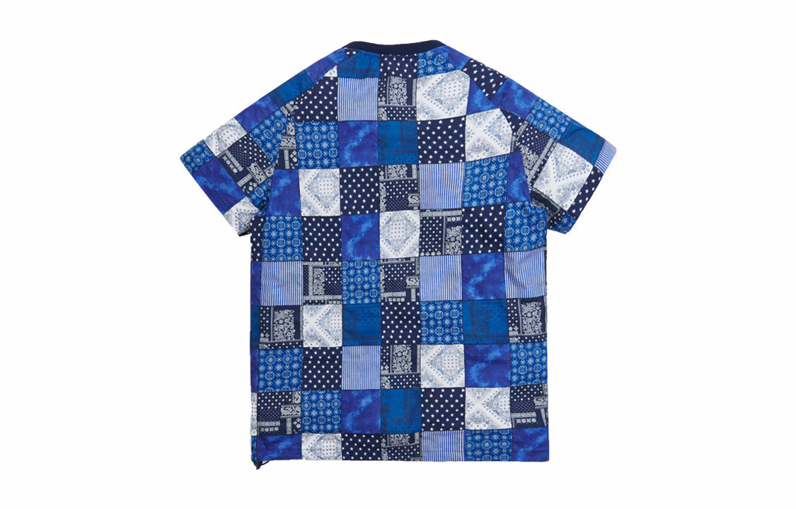 KITH Indigo Embroidered Short Sleeve Unisex Navy Blue KH3734-102