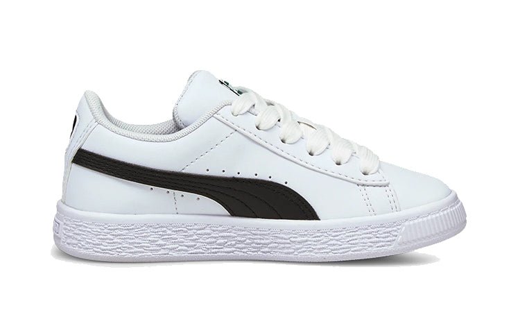 (PS) PUMA Basket Classic 21 'White Black' 380570-02