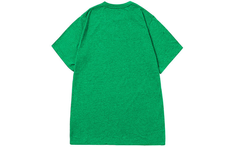 Supreme SS18 Stripe Tee Kelly Green Logo Tee SUP-SS18-152