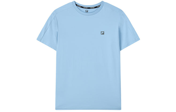 FILA Logo Printing Sports Short Sleeve Sky Blue A11M122106F-LB