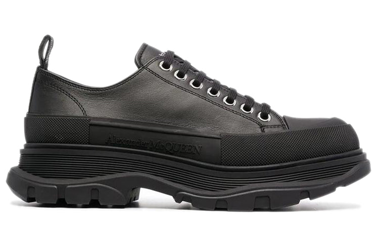Alexander McQueen Tread Slick Lace Up 'Black' 627225WHZ621081