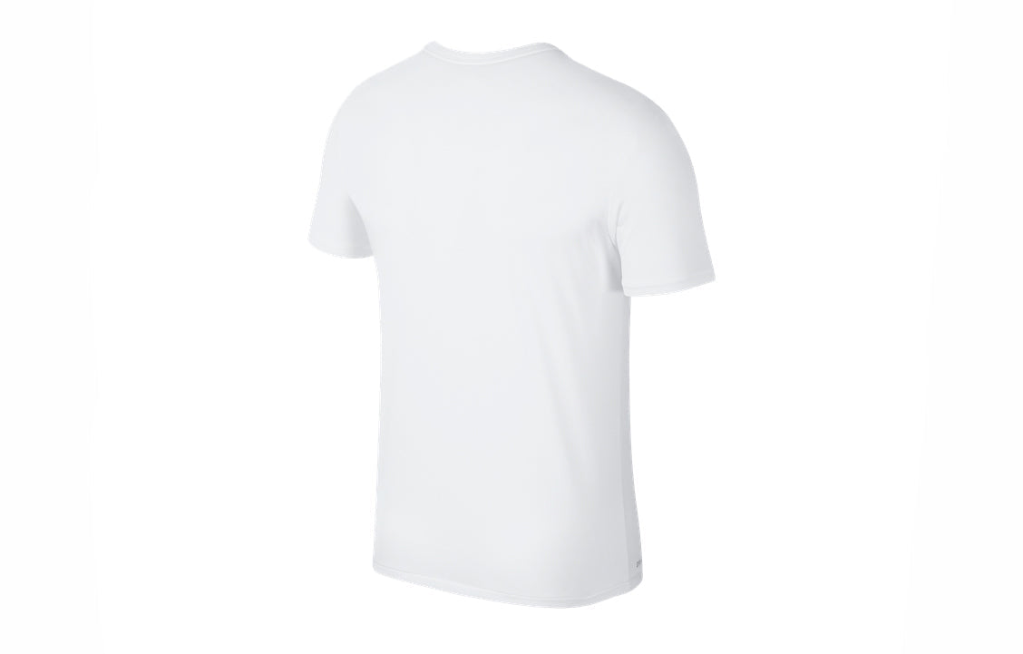 Nike Printing Basketball Sports Short Sleeve White CT3829-100