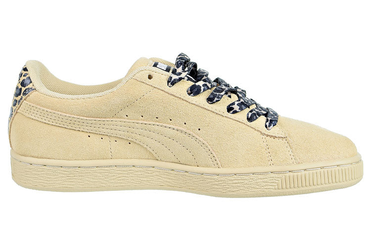 (WMNS) PUMA Suede Wild Ctr Board Shoes Khaki 368308-01