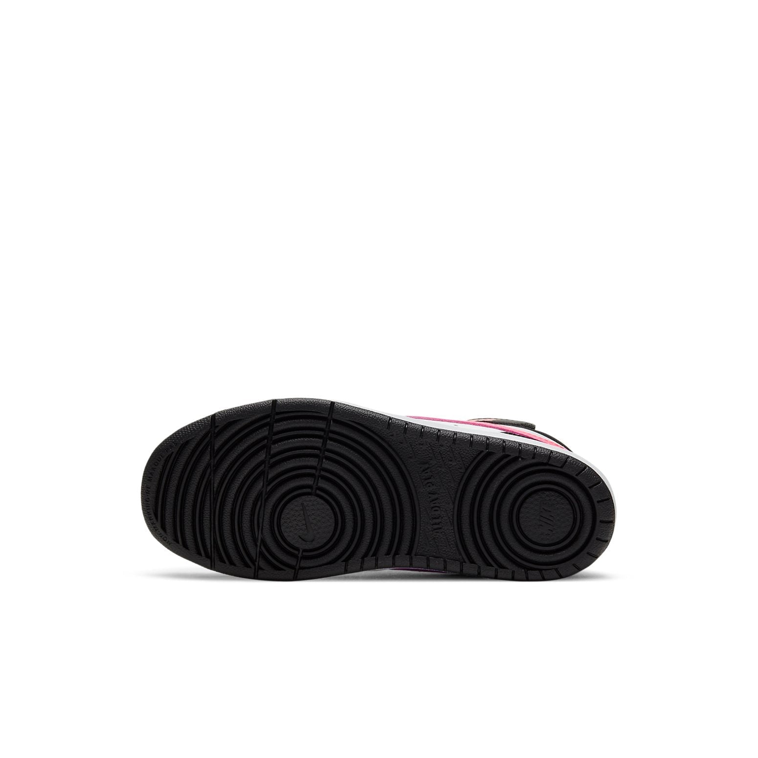 (PS) Nike Court Borough Mid 2 'Black White Pink' CD7783-005