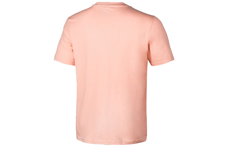 adidas originals Trefoil Chest Logo Sports Short Sleeve Gray Pink DP7698