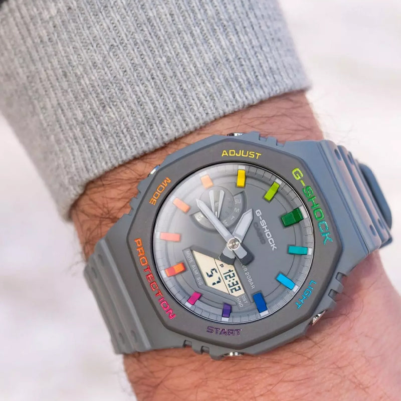 CASIO G-Shock Analog-Digital 'Grey' GA-2100-1AERD