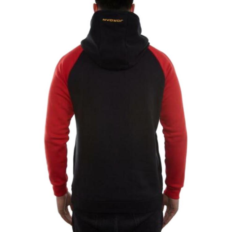 Air Jordan Retro 13 Jumpman Hoodie 'Black Red' AR9780-010