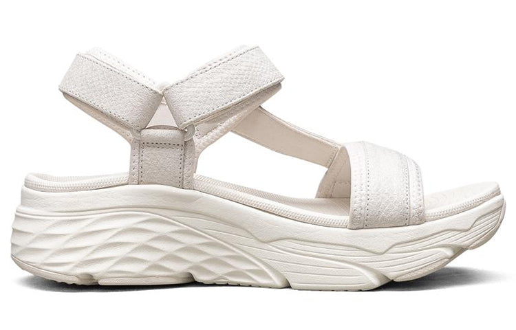 (WMNS) Skechers Max Cushioning-Lured Ultra Go 'White' 140216-WHT