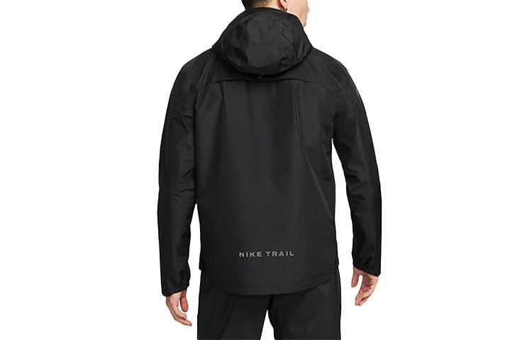 Nike Trail Gore-Tex Zipper Hooded Jacket Asia Sizing 'Black' DM4660-010