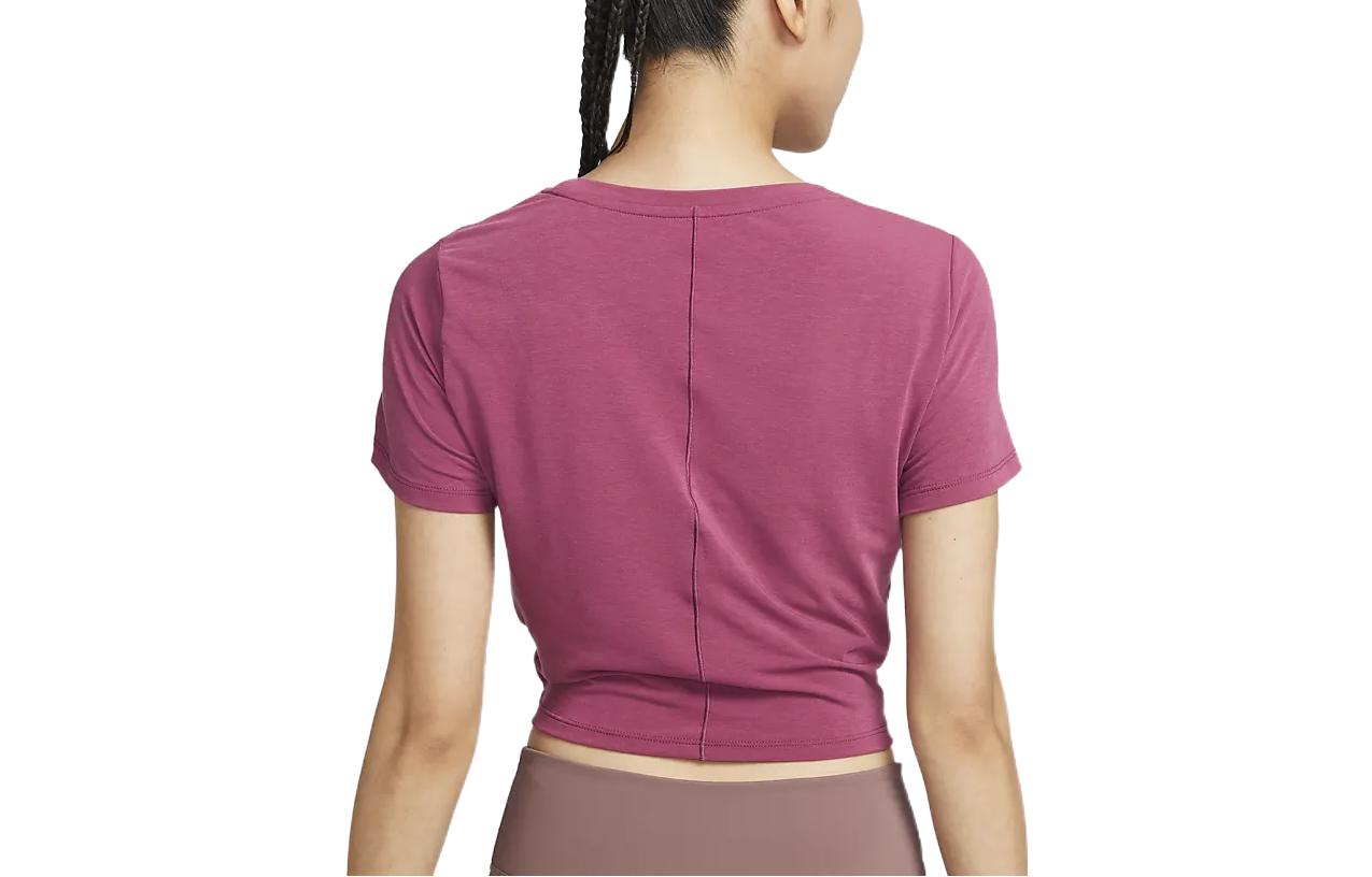 (WMNS) Nike Dri-FIT One Luxe Crop T-shirt 'Purple' DD4922-653
