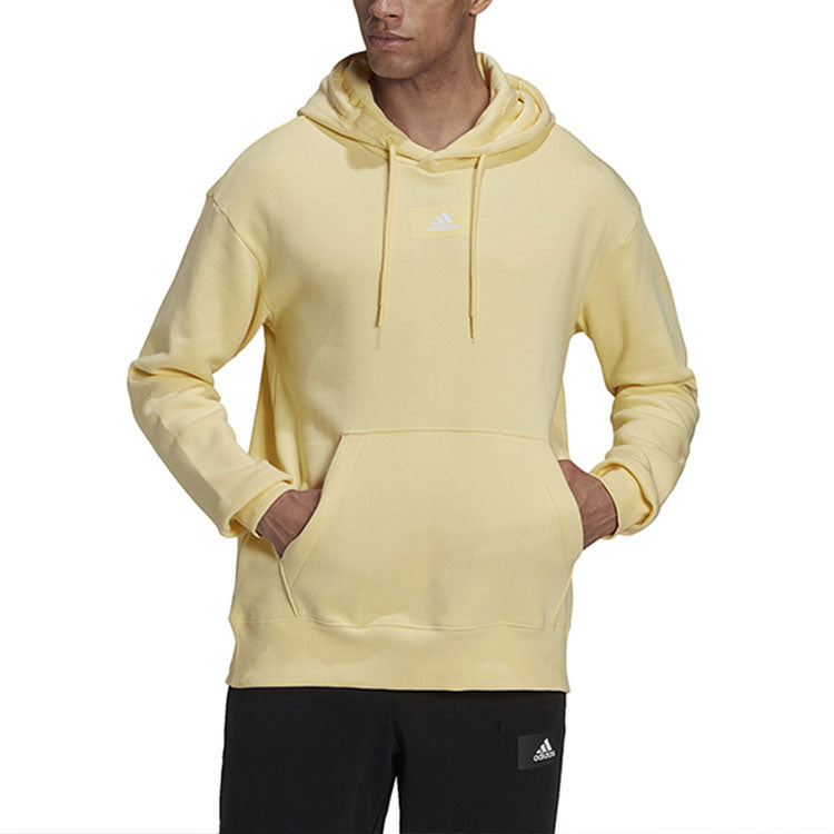 adidas graphic hoodie 'Yellow' HK2824