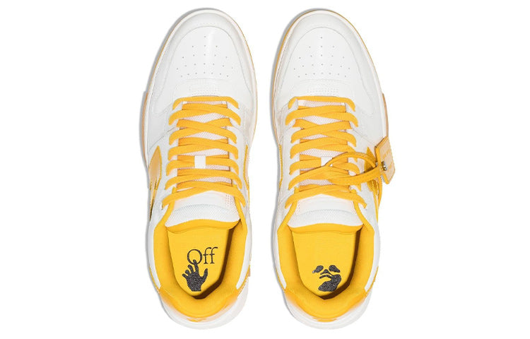 Off-White Out Of Office Low-Top Sneaker 'Yellow White' OMIA189S22LEA0020118