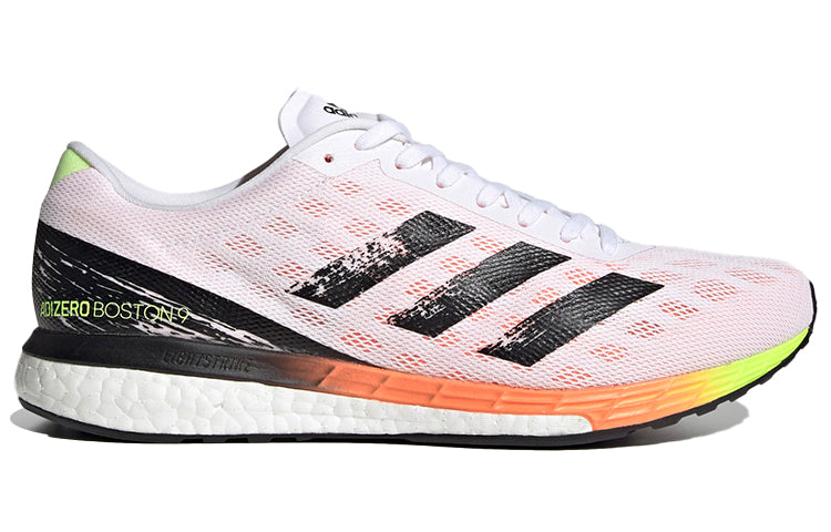 adidas Adizero Boston 9 'White Screaming Orange' H68741