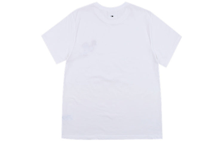 MLB Unisex New York Yankees Cartoon Series Embroidery Tee White 31TSTN931-50W