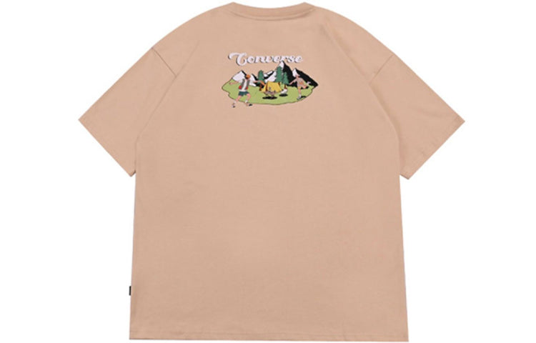 Converse Outdoor Graphic Tee Asia Sizing 'Oat Milk' 10025882-A03
