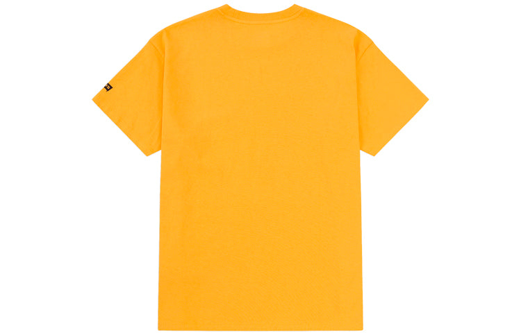 Levis Round Neck Pure Cotton Printing Short Sleeve Yellow T-Shirt 17467-0004