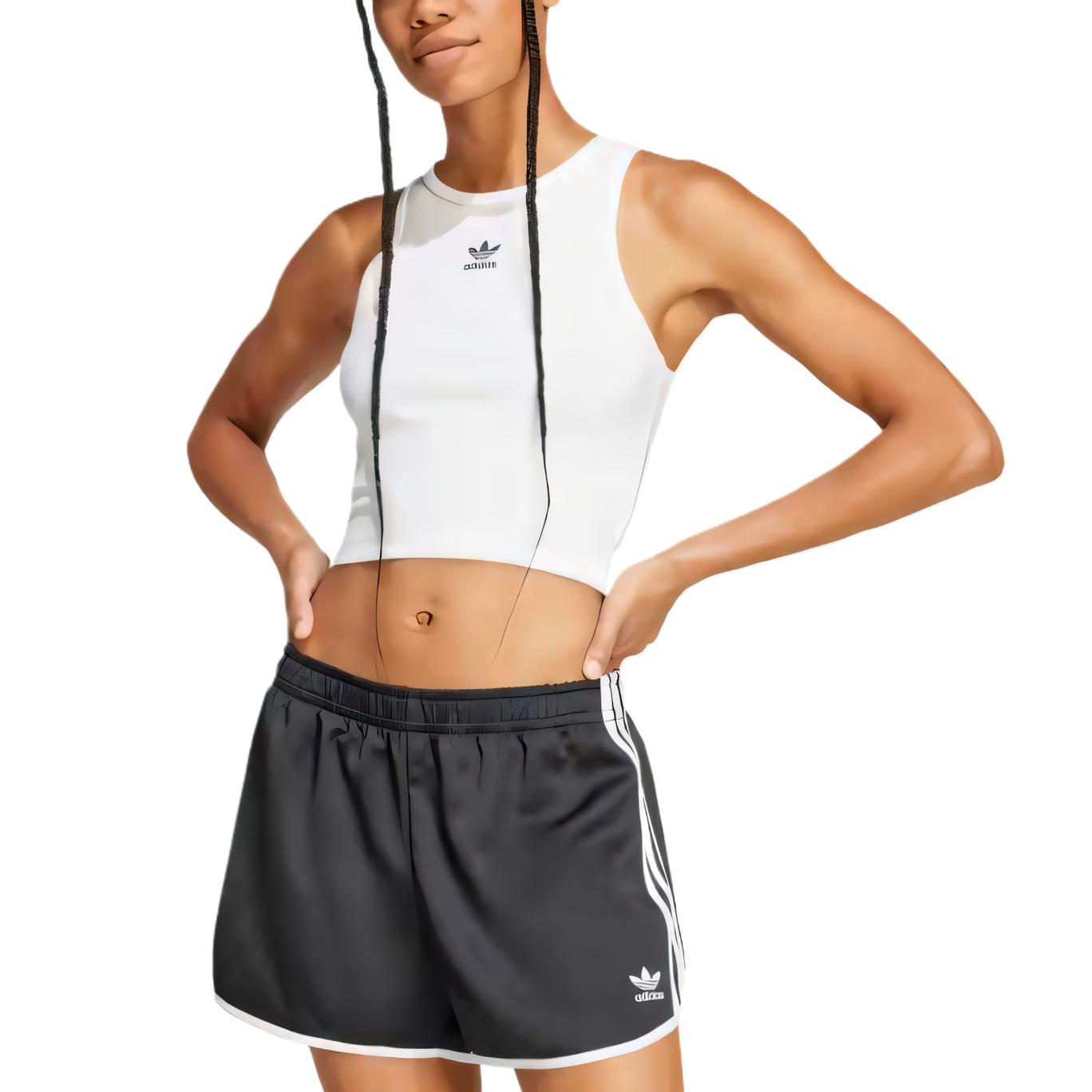 (WMNS) adidas Essentials Ribbed Tank Top Asia Sizing 'White' JC9007