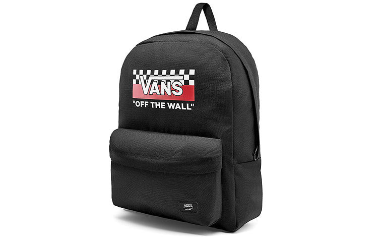 Vans Logo Backpack 'Black' VN0A4UQ7BLK