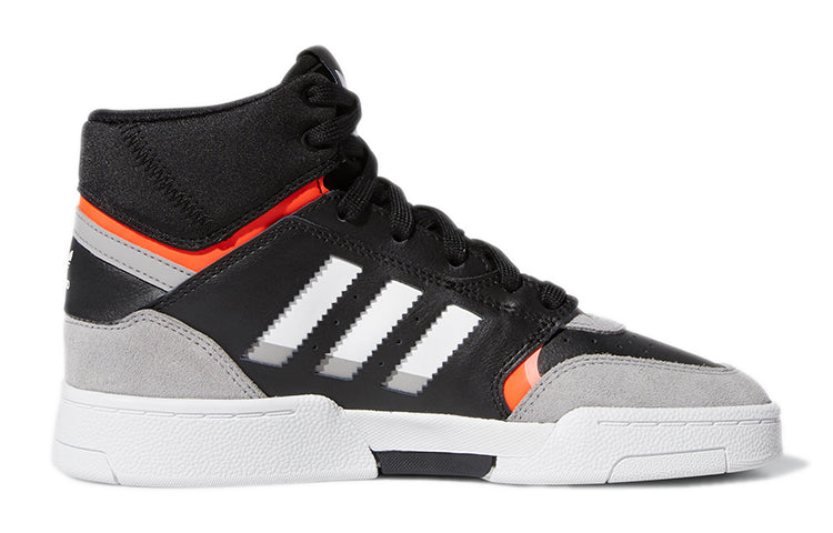 (GS) adidas originals Drop Step 'Black Grey White' EE8756