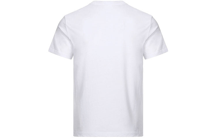 Men's Alexander McQueen Dragon Pattern Short Sleeve White 609578-QOZ92-0900