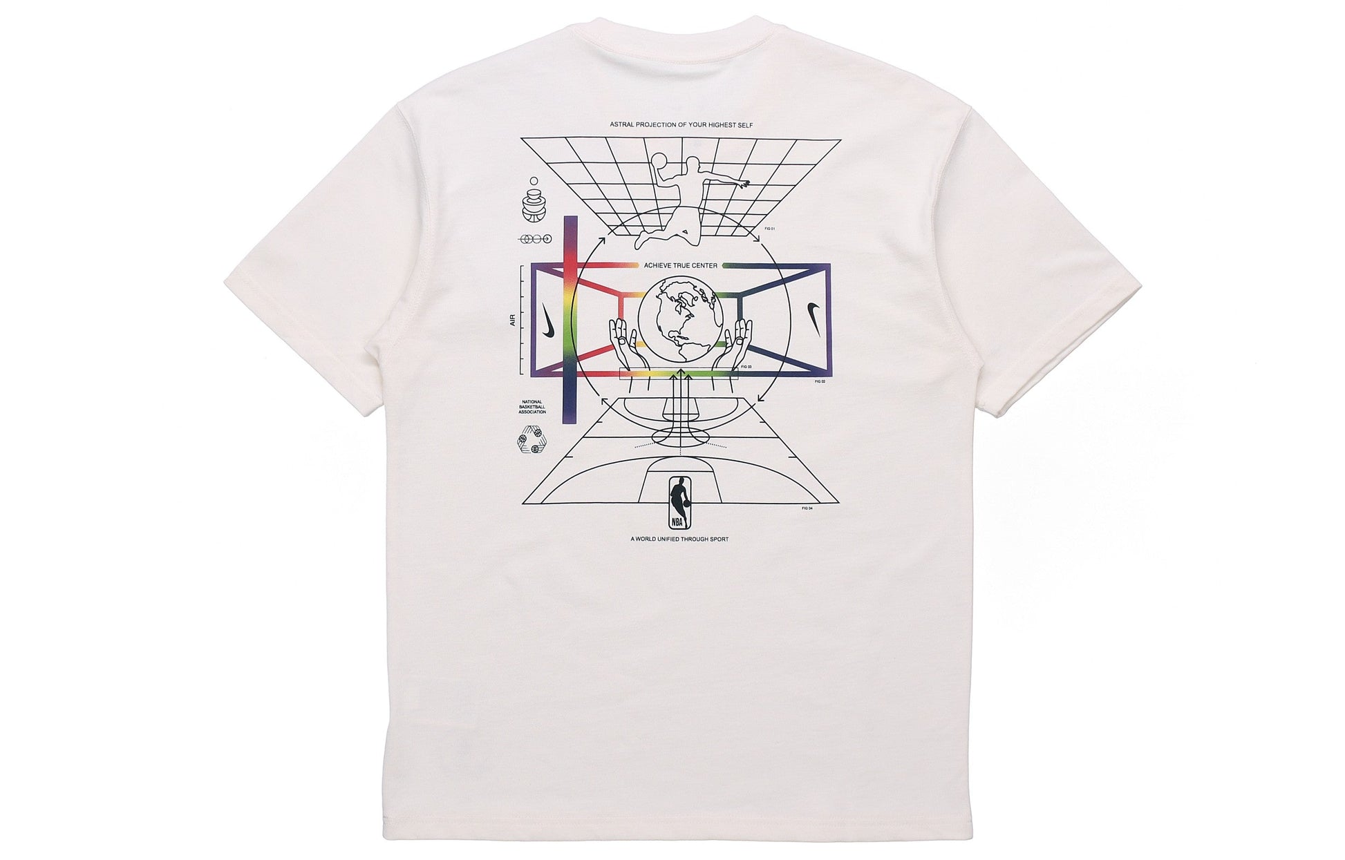 Nike AS NBA Men's NK Tee CTS N31 M2Z SS Pure DD7899-901