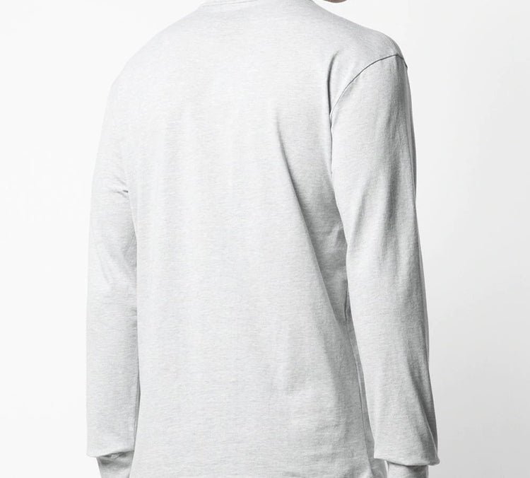PALACE Sofar Classic Logo Long Sleeves Unisex Gray P17LS026T