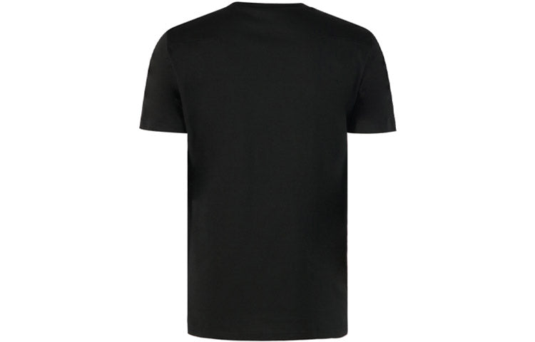DIOR Cotton Bee Embroidered Short Sleeve For Men Black 733J603B0589-C980