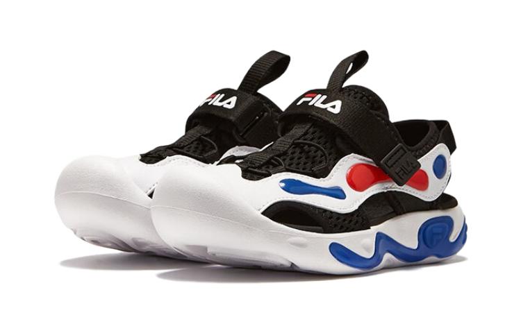 (PS) FILA Artist Sandals 'White Black Blue' K14B321802FBP