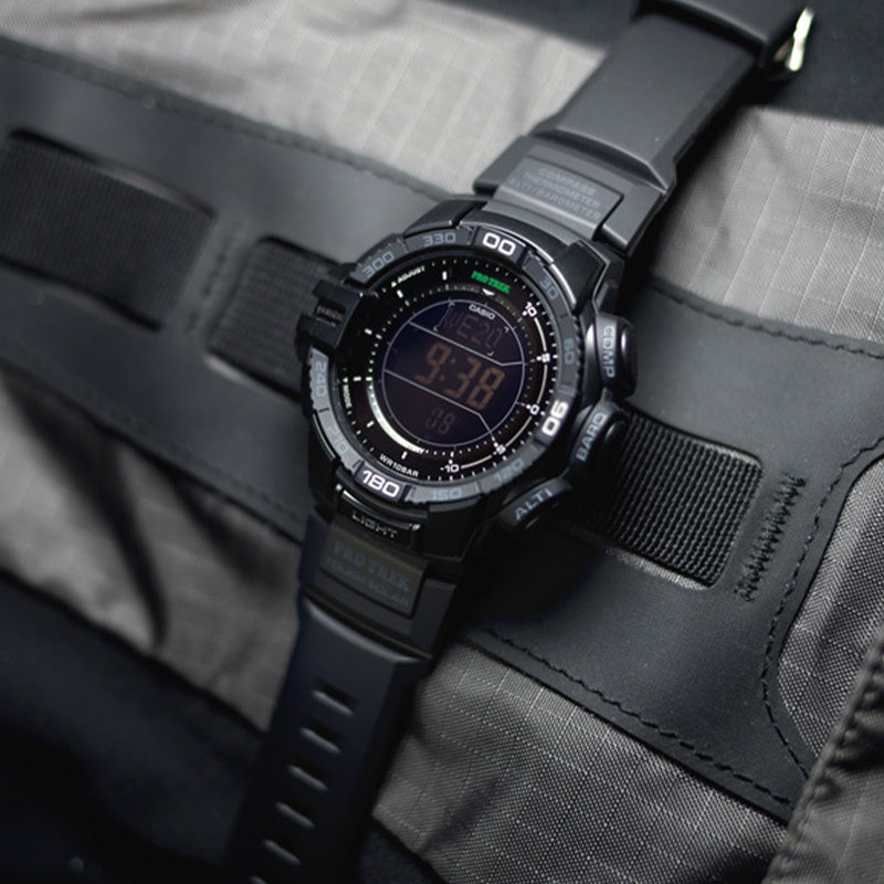 CASIO Waterproof Sports Mens Black Digital PRG-270-1A
