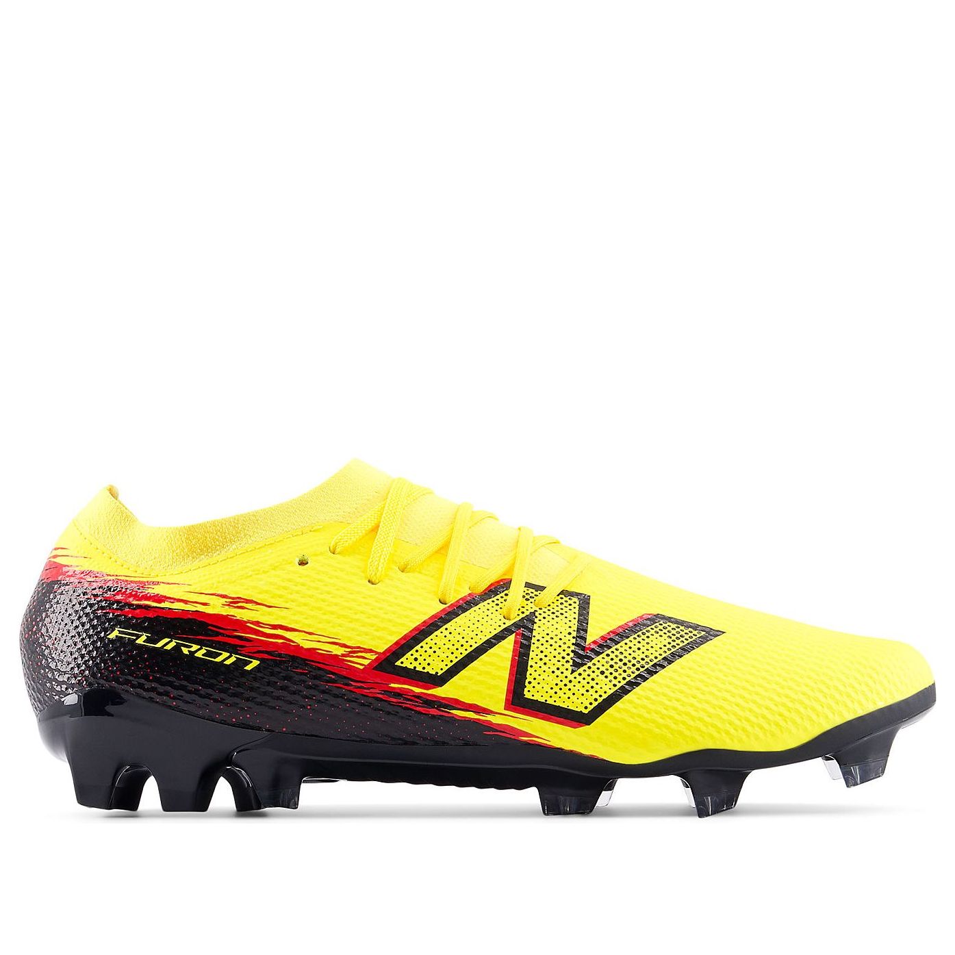 New Balance Furon Team FG V8 'Punch Yellow Black' UF3F1WQ