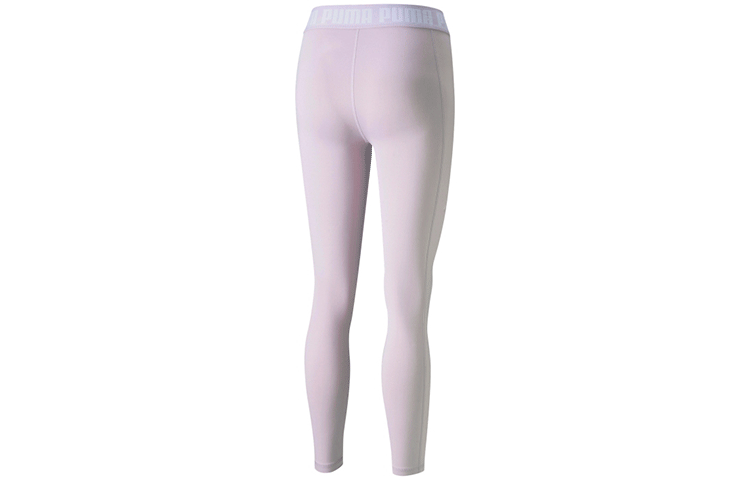 (WMNS) PUMA Logo Band High Waisted Leggings 'Lila' 521601-17