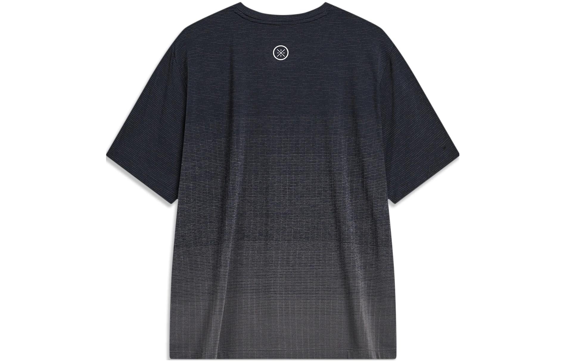 Li-Ning Way of Wade T-shirt 'Black Grey' ATST563-1