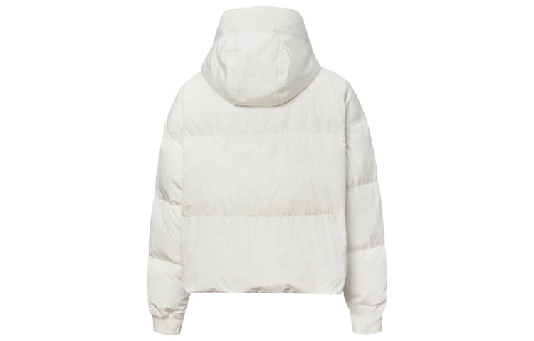 (WMNS) Converse Down Oversized Puffer Asia Sizing 'Beige' 10019787-A03