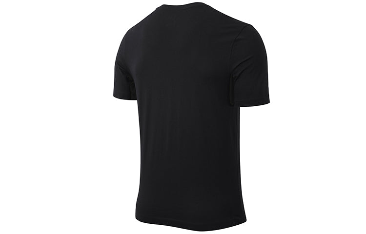 Nike Alphabet Large Pattern Round Neck Short Sleeve Black CK9510-010