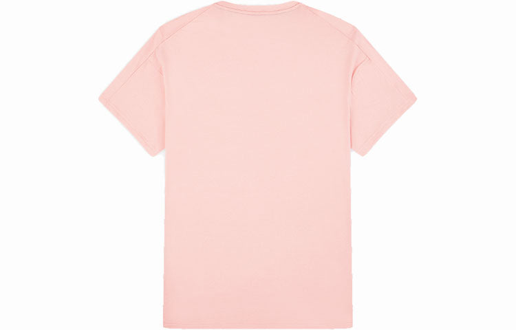 Men's Nike Pro Dri-FIT Hyper Dry Logo Printing Solid Color Training Short Sleeve Pink T-Shirt DM6667-697