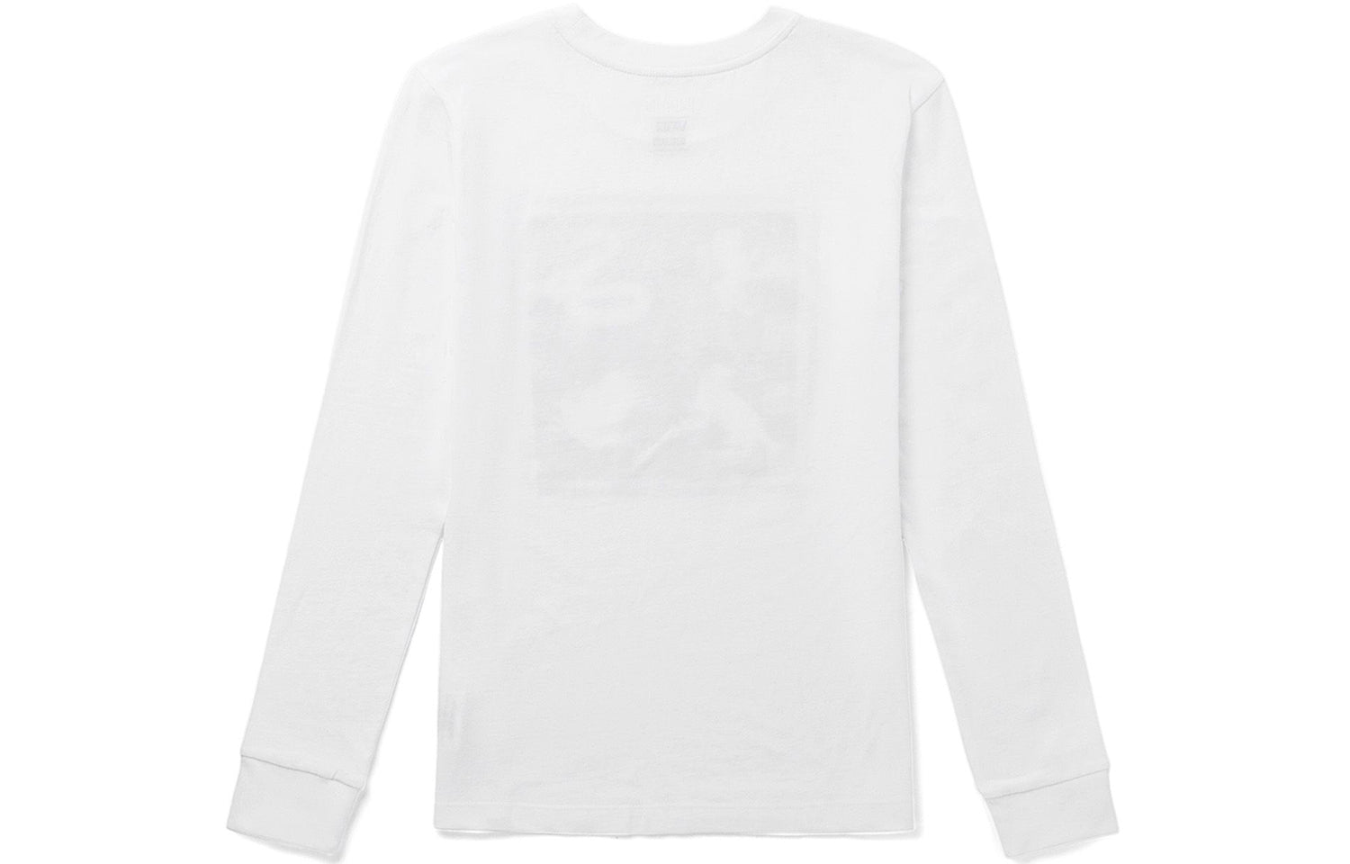 (WMNS) Vans Logo Printing Round-neck Swea White VN0A47UGUXG