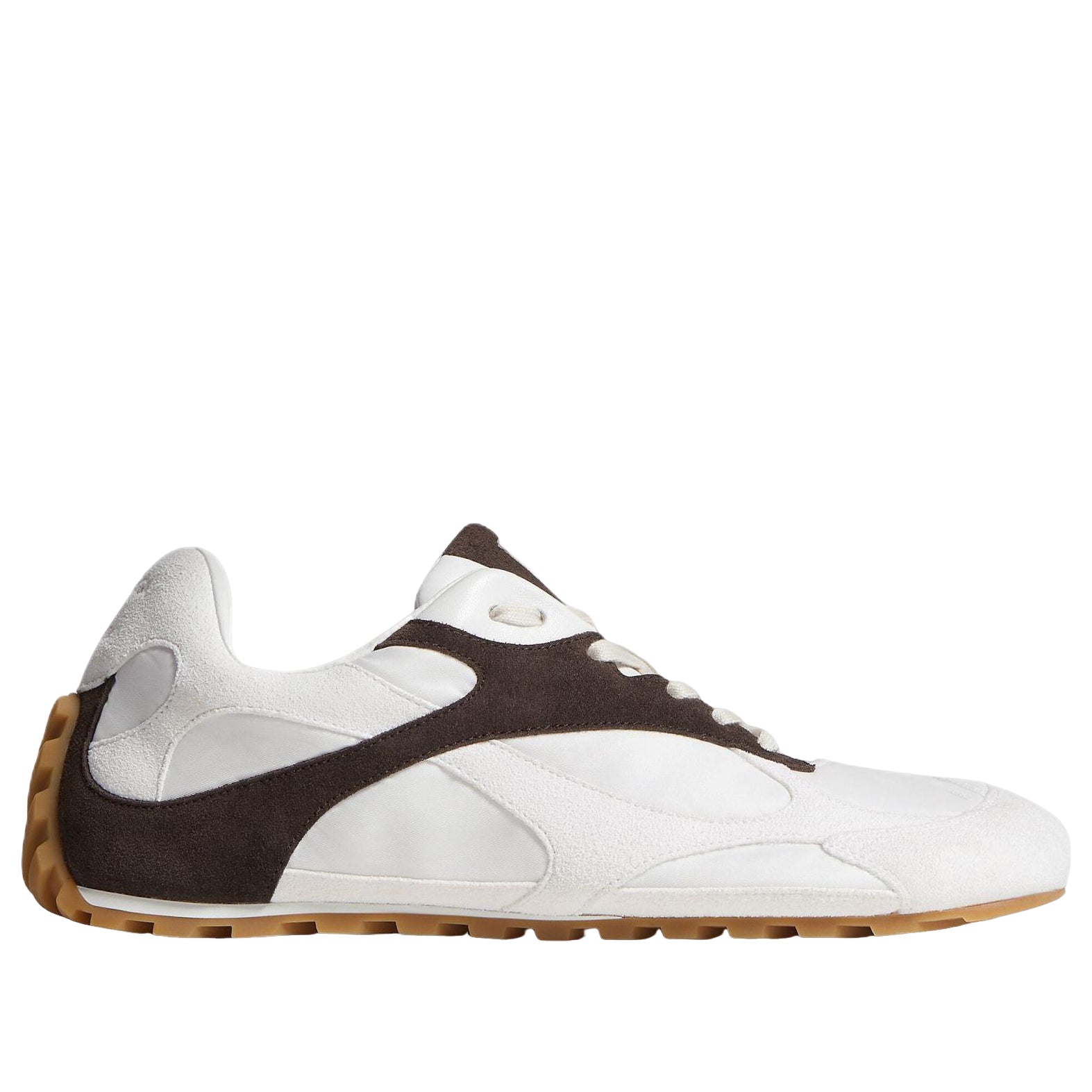 (WMNS) Bottega Veneta Orbit Flash Sneaker 'Optic White Espresso' 867944V3MS29163