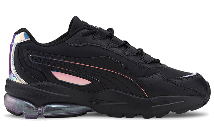 (WMNS) PUMA Cell Stellar Glow Low-top Running Shoes Black/Purple 371707-03