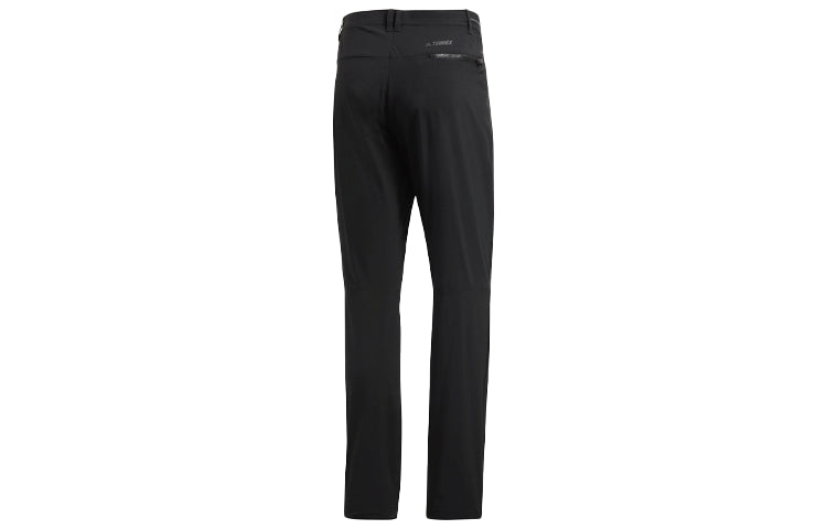 adidas LiteFlex Pants Outdoor Sports Long Pants Black DQ1508