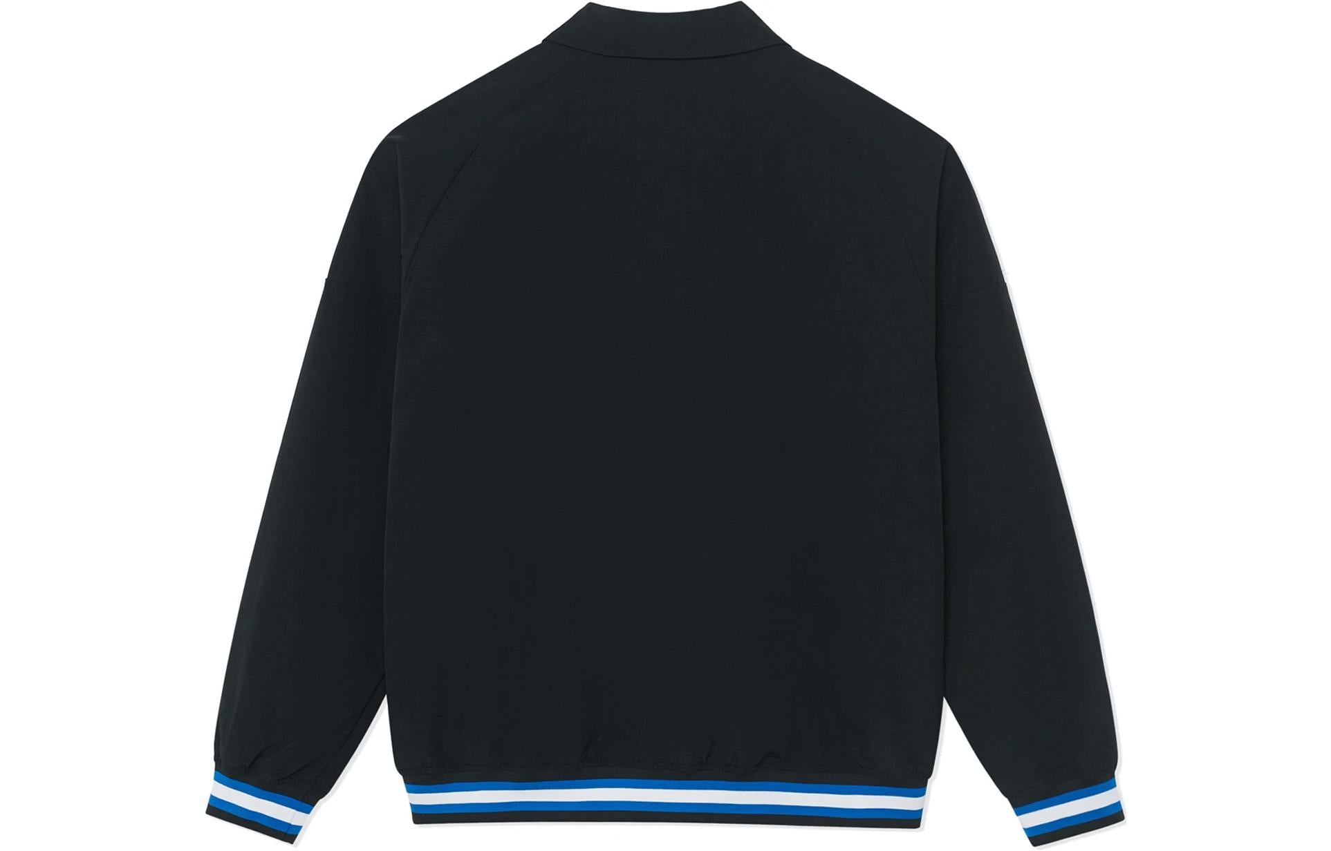 Li-Ning BadFive Graphic Jacket 'Black Blue' AFDSC51-2