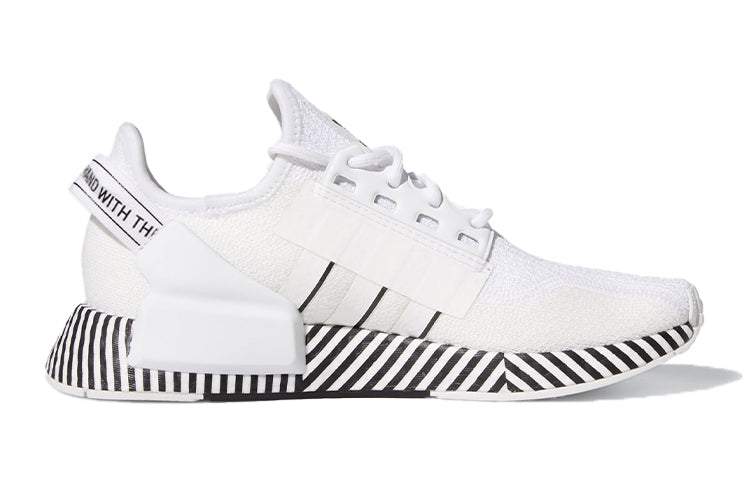 (GS) adidas NMD_R1 V2 J 'Dazzle Pack - Cloud White' FY2108